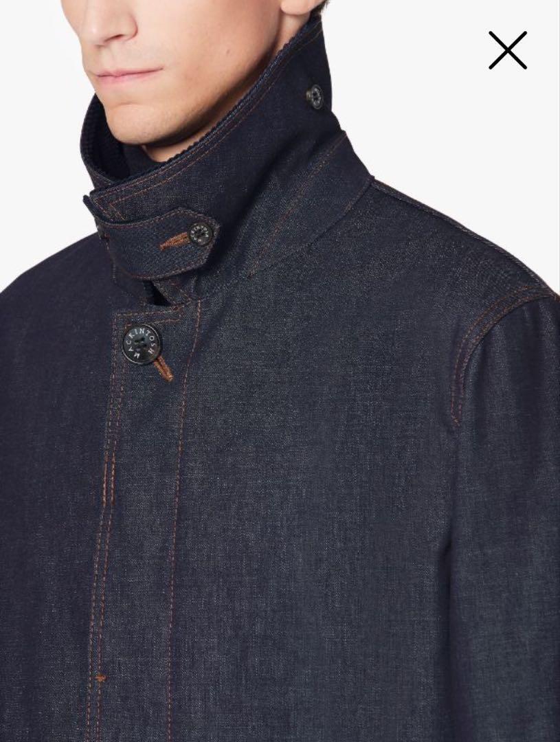 High-Quality MACKINTOSH Dunkeld Denim Coat Size 36 | eBay