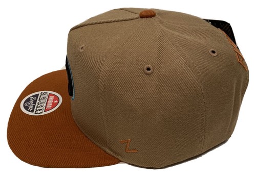 Zephyr NHL Philadelphia Flyers "Earth-tone" 5 Panel Flat Bill SnapBack Hat NWT - Picture 2 of 5