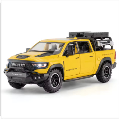 Diecast 1:32 Dodge RAM 1000 TRX Mammut Pickup Alu Modellauto Spielzeug Metallguss