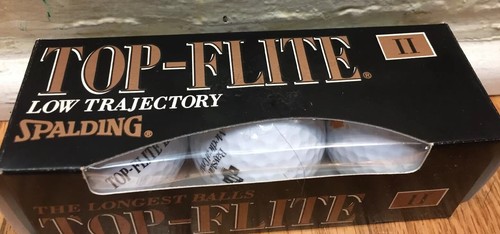 NIB lot Of Two/ Three Pack Of Spalding Top-Flite II Golf Balls Low Trajectory - Picture 2 of 8
