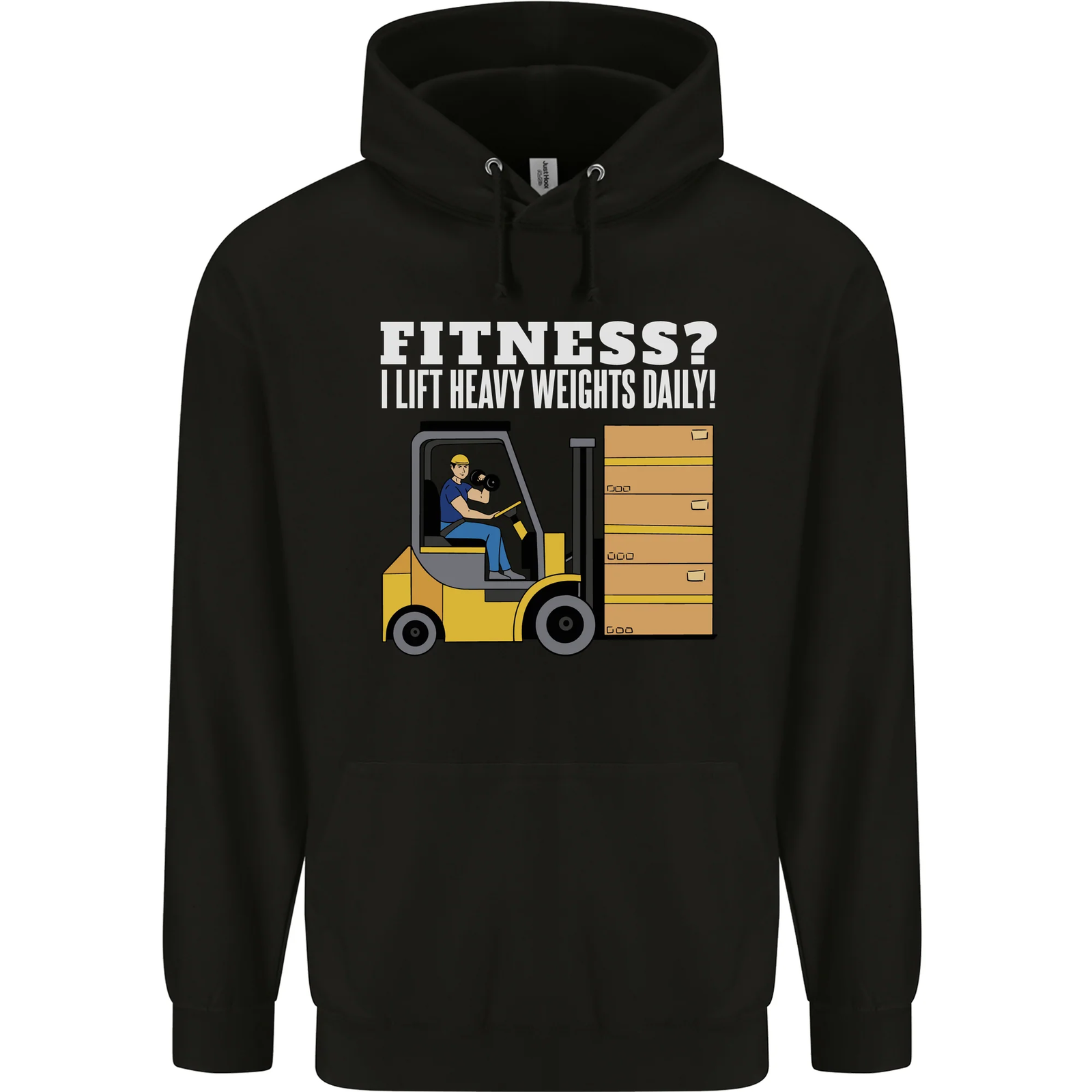 I Lift Heavy Weights All Day Funny Forklift Driver Childrens Kids Hoodie |  eBay