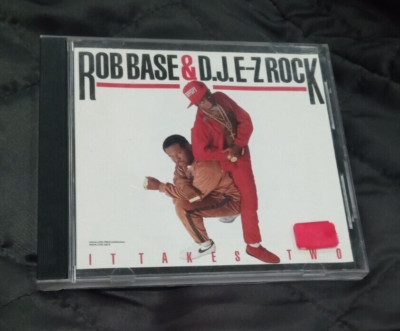 It Takes Two CD by Rob Base & DJ E-Z Rock 1988 Profile Records Rap Hip Hop Dance