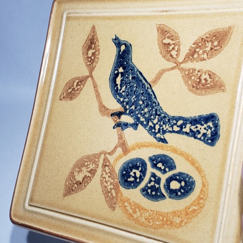 Pfaltzgraff America Bird Nest Trivet Museum of American Folk Art MAFA Discontinu - Picture 6 of 8