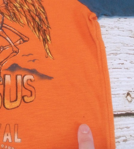 GAP KIDS 6 7 Boys Orange Pegasus Baseball Tee & Jeans Small 6-7 VGUC - Picture 6 of 6