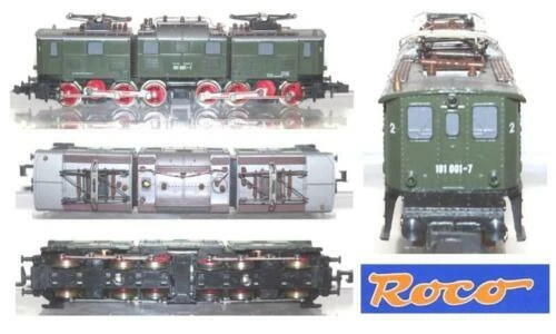 Locomotora eléctrica de escala N Roco para modelismo ferroviario