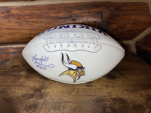 Randall McDaniel - Firmato Autografato - NFL - Minnesota Vikings Football - Raro! - Foto 6 di 6
