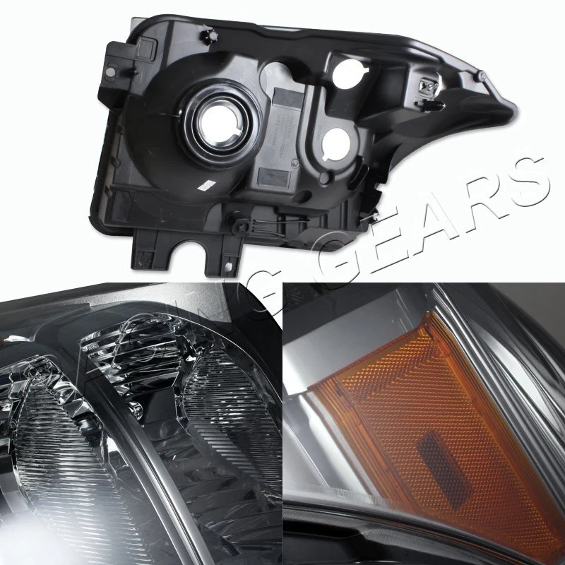 LENTE DE HUMO CON REFLECTOR ÁMBAR FAROS LÁMPARAS PARA FORD F250/F350 SUPERDUTY 11-16 Foto 2 de 4