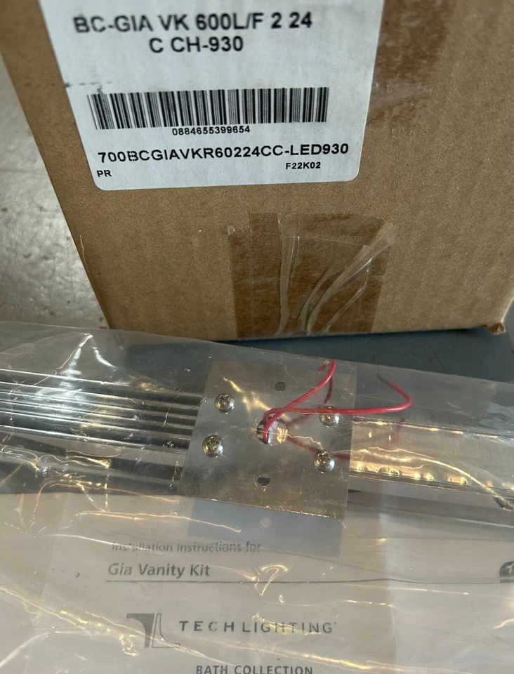 700BCGIAVKR60224CC-LED930 Gia Vanity Kit 600lm/ft-2, 24IN, C, ch, -LED930 - Image 4 of 4