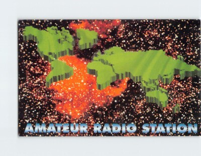 Postcard Amateur Radio Station, IZ6ATS, Pescara, Italy
