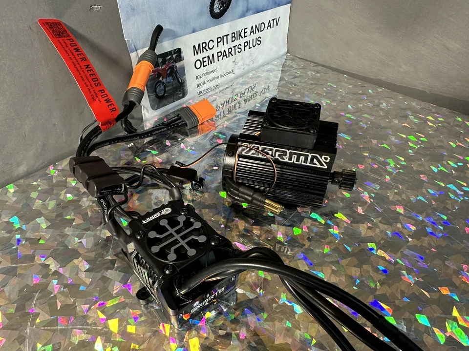 Spektrum Firma Esc Motor Combo V6 Kraton EXB 6s IC5 Big Rock EXB Arrma 1/7 1/8 - Image 3 of 3