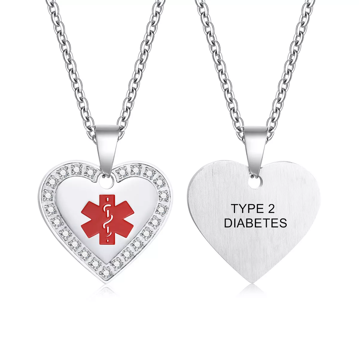 Mens 2024 medical necklace