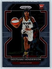 Destanni Henderson 2022 Panini Prizm WNBA RC Indiana Fever #199