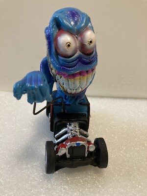 ラットフィンク　VINYL MODEL KIT RAT FINK. I DON'T FINK SO. CUSTOM BLUE MONSTER Cast Resin