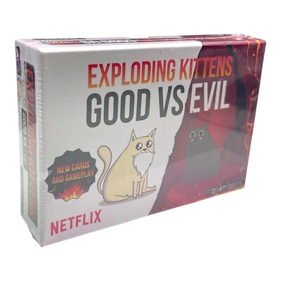 Exploding Kittens Good vs Evil Game NEW