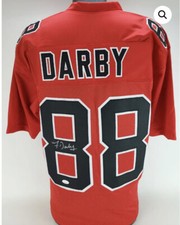 Frank Darby Signed Atlanta Falcons Jersey (JSA Signature Debut COA)