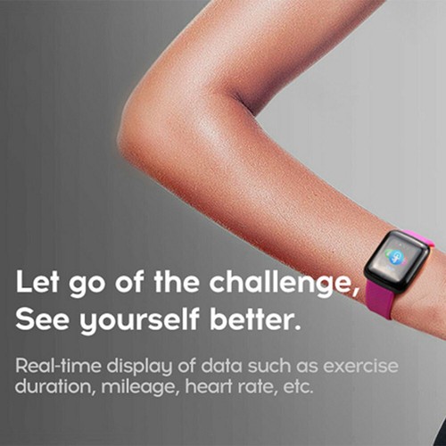 Smart Watch Men Women Bluetooth Heart Rate Sleep Wristwatch For iPhone Android - Picture 17 of 29