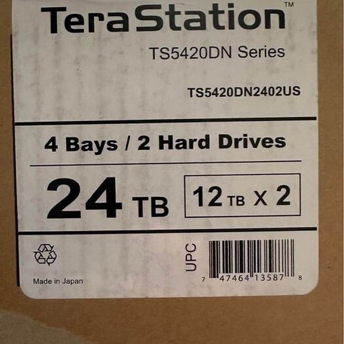 NEW Buffalo TS5420DN2402 TERASTATION 5420DN NAS 24TB - Picture 2 of 5