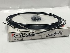 NEW   KEYENCE  FU-34  FIBER OPTIC CABLE  LOT OF 5  FU34   178 C3A 