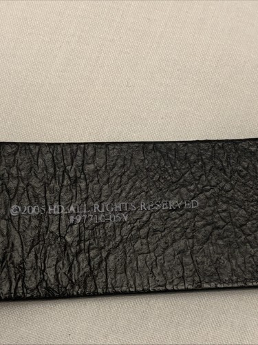 Harley Davidson Genuine Leather Belt w/ Chain Insert Size 40 (2005) - Picture 11 of 18