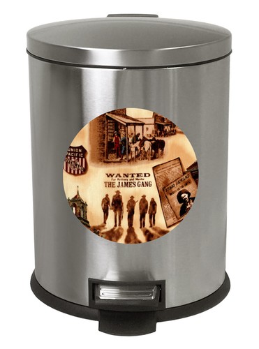 1.3 Gallon Step Trash Can Unique Novelty Character Sayings Themed Decals - Picture 7 of 12
