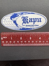 Kapua Global Surf Gear VTG skateboarding /Surfing Sticker / Decal