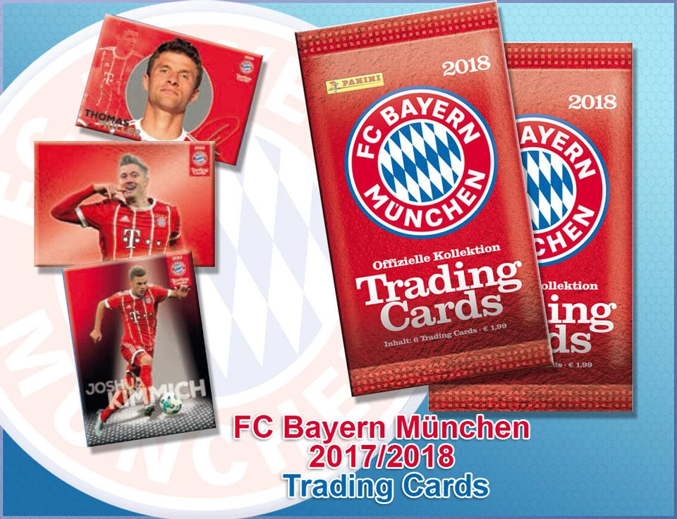 FC Bayern München 2018 Trading Cards • 24er Display • Panini • OVP! • NEU! - Bild 2 von 3
