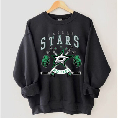 Dallas Stars Est 1967 crewneck sweatshirt, NHL unisex sweatshirt  