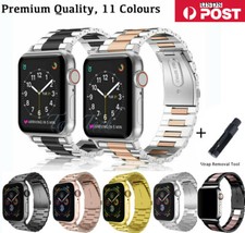 Strap Stainless Steel Watch Band For Apple Watch Series 11 10 9 8 7 6 5 4 3 2 1
