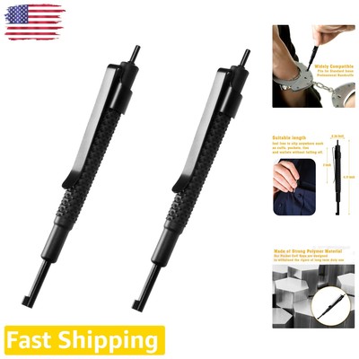 Durable Polymer Finish Universal Handcuff Key Clip - Law Enforcement Essential