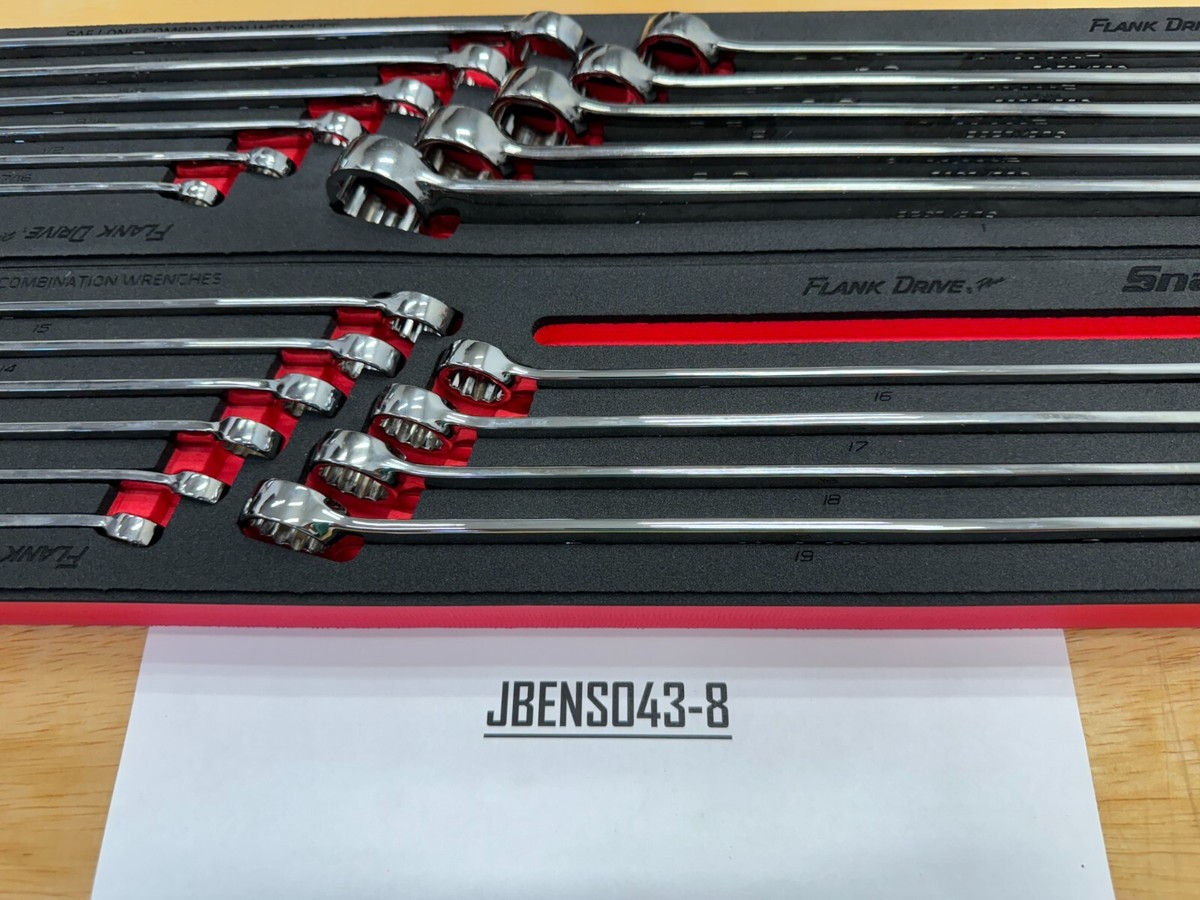 Snap-on Tools USA NEW 21pc SAE / Metric Master Long Length Combo