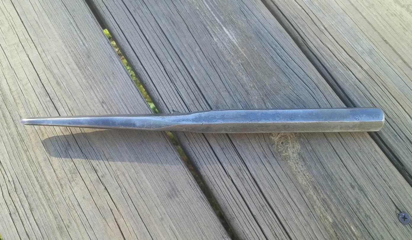 Blacksmith Punch Drift for hammer axe tomahawk hatchet or anvil vise