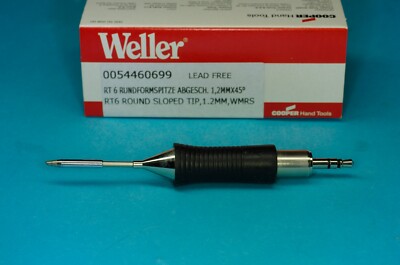 Weller RT 6 Lötspitze Rundform, abgeschrägt 45°Spitzen-Größe 1.2mm für WMRP, WXM