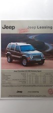 Jeep: Cherokee 2.8 CRD Extreme Sport (foglio depliant); 06/2006 (Repubblica Ceca)