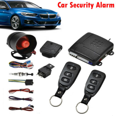 Car Security Keyless Entry System Remote Control Central Locking Kit universal