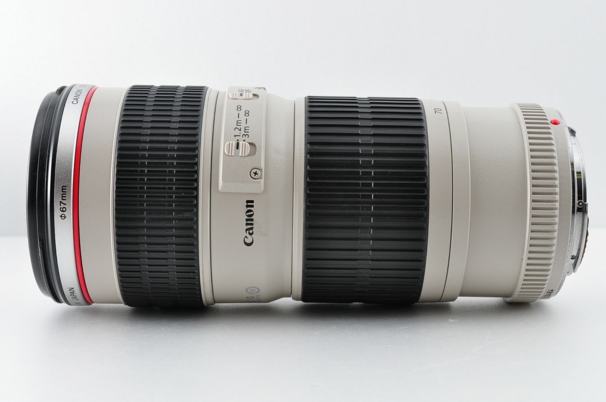 Near Mint】Canon EF 70-200mm f/4 L USM Lens Telephoto ET-74 Hood