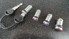 ZADI REPLACEMENT LOCK SET OF 4 BARRELS + 2 KEYS FOR CARAVAN/MOTORHOME. MOTORAMA