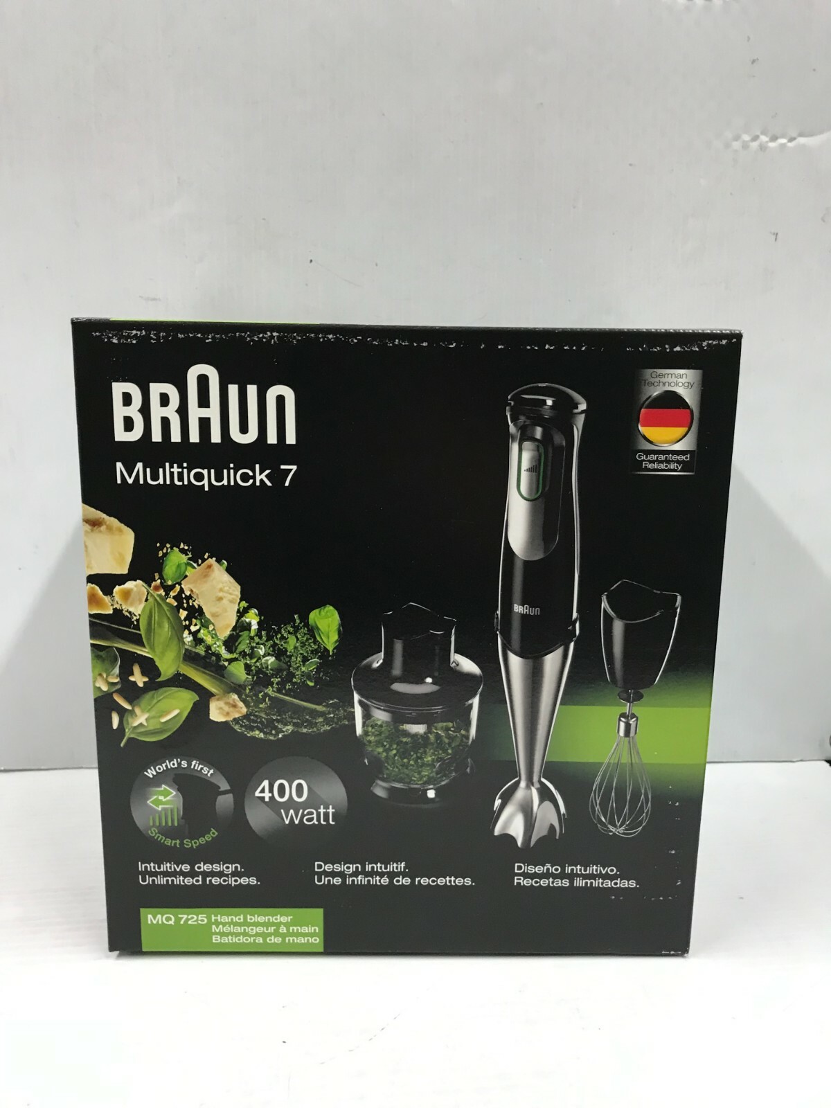 Braun MultiQuick 7 MQ725 Handheld Blender - Premium Black/Stainless Steel, braun minipimer 7 - Vimarsana News