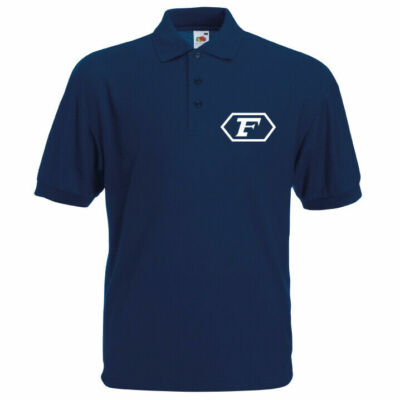 Captain Future Logo Poloshirt Polo T-Shirt Comic Geek Nerd Fan 80s Anime Cartoon