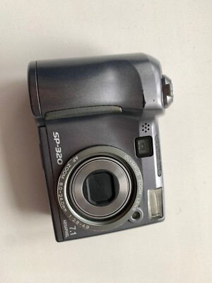 Olympus SP Series SP-320 7.1MP Digital Camera Gray 3x