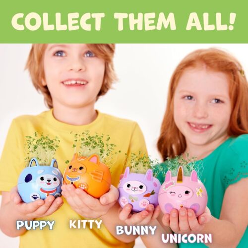 Creativity for Kids Plant-A-Pet: Kitty - Arts and Crafts Toy for Kids, Ages 6-8+ - Picture 10 of 10