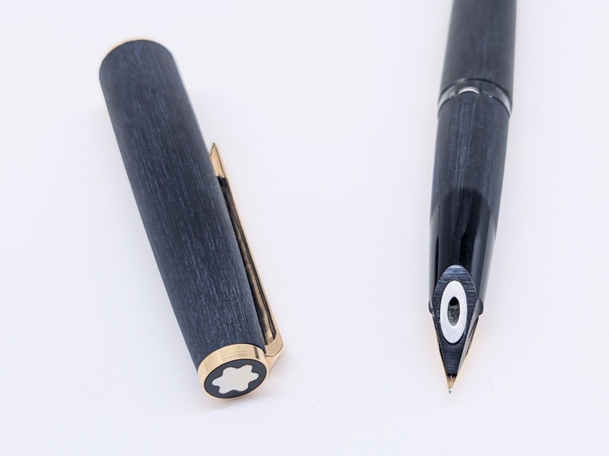MONT BLANC 万年筆 EF 220 Montblanc 220 - Woodgrain