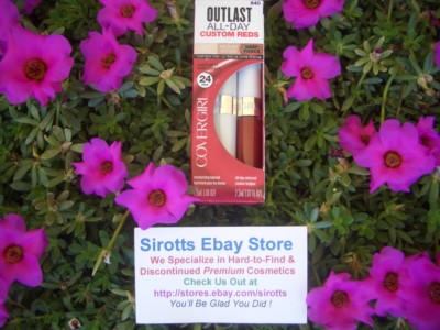 COVERGIRL OUTLAST ALL DAY LIP STICK  MOISTURIZING TOPCOAT #840 SIGNATURE SCARLET