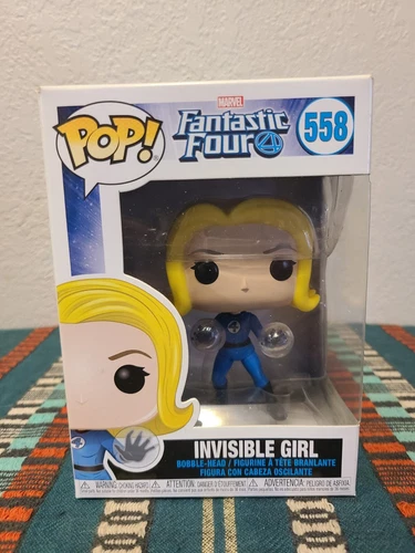 The Invisible Girl #558 Funko Pop Vinyl Figure Marvel Brand New Sealed Mint Cond