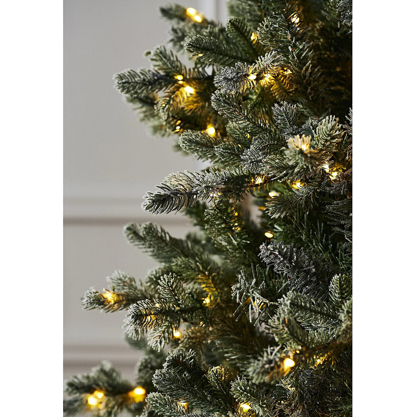 RRP £299 LUXURIOUS 5" Santa's Best 16 Function PreLit Dewdrop