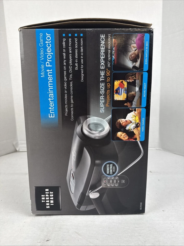 The Sharper Image Movie Projector ECPJ10 NEW - Image 2 of 4