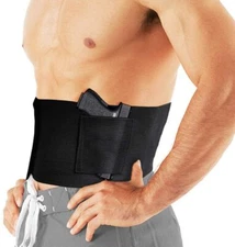 Belly Band Holster Tactical Concealed Hand Gun Carry Pistol Waist Hidden Belt US