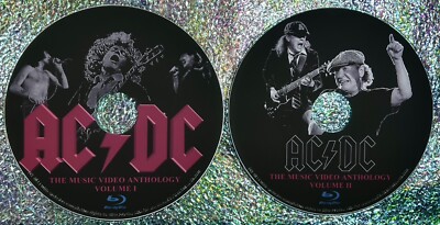 AC/DC The Ultimate Music Video Anthology 2 Blu-ray Set DVD 4.5 HRS 66 ...