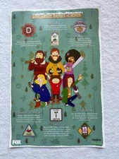 THE GREAT NORTH - 12"x18" Original Promo TV Poster SDCC 2023 MINT Lone Moose