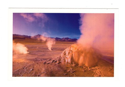 Postcard geysers at the volcano El Tatio/Andes/Chile