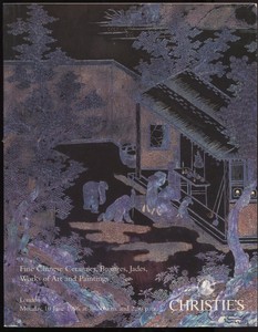 Christies Auction Catalogue FINE CHINESE CERAMICS, BRONZES, JADES & WOA Jun 1996